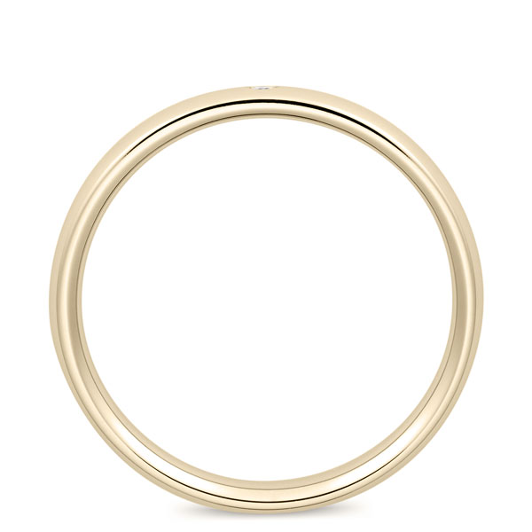 K18CG オーバル ダイヤモンド 1pc リング 2.3mm 14.5-20