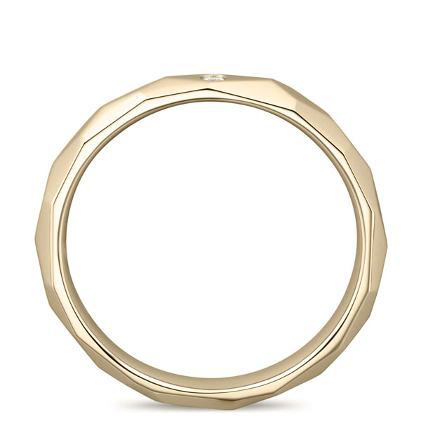 K18CG ヴィオン ダイヤモンド 1pc リング 2.5mm 4-14