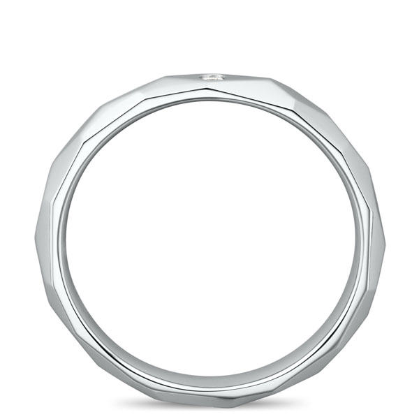 PT950 ヴィオン ダイヤモンド 1pc リング 2.5mm 4-14