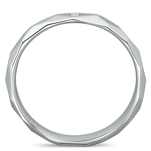 PT950 ヴィオン ダイヤモンド 1pc リング 3.5mm 14.5-20