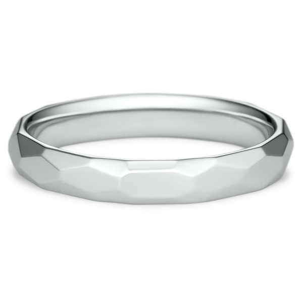 PT950 ヴィオン ダイヤモンド 1pc リング 3.5mm 14.5-20