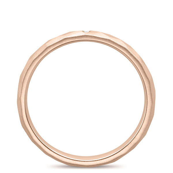 K18PG アトリエラ ダイヤモンド 1pc リング 2.5mm 4-14
