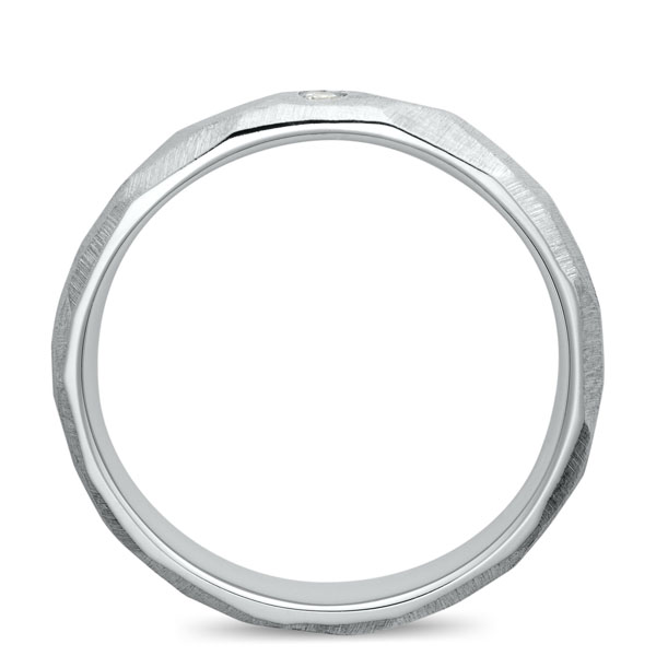 PT950 オーバル ヴィンテージ ダイヤモンド 1pc リング 3.5mm 4-14