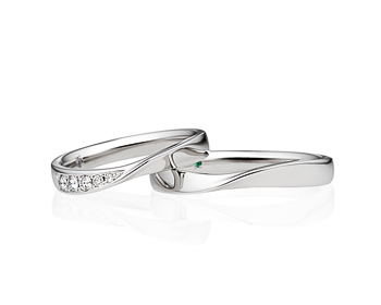 PT950 プラチナ アントルティエ 3.0リング＆PT950 プラチナ アントルティエ 3.0リング