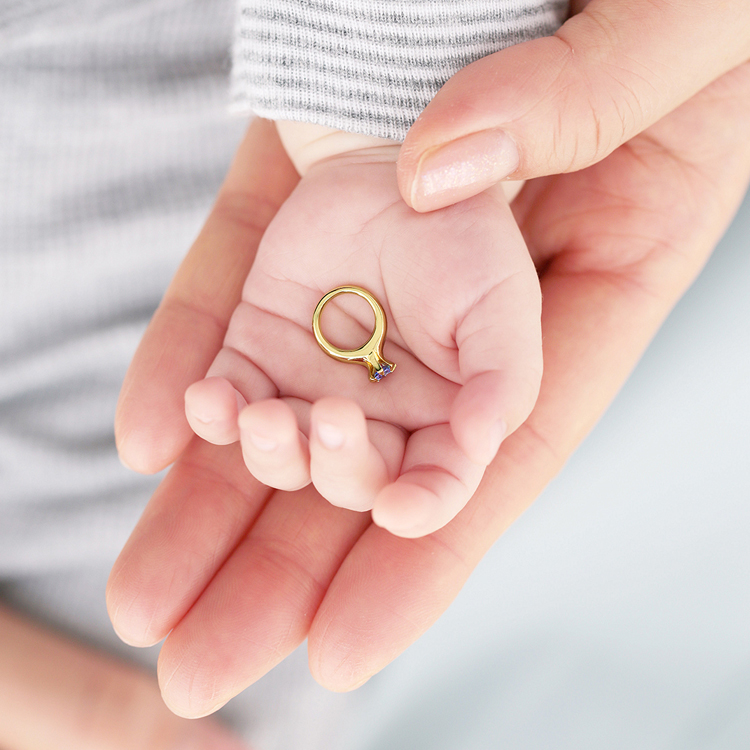 ベビーリング ネックレス ペティ Brilliance